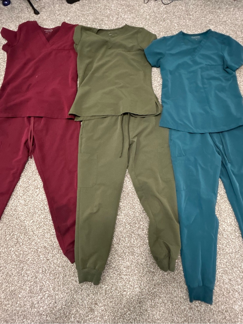 Set of 3 Womens Scrubs from Mandala